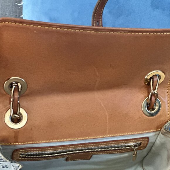 LOUIS VUITTON Monogram Mini Camille Chain Strap Shoulder Bag Blue crossbody bag - Picture 6 of 8